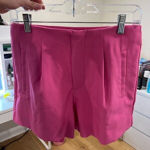 Women's Pink Dress Shorts